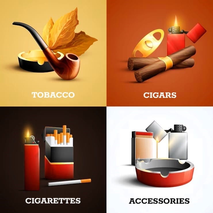 cigars, tobacco products and accessories delivery