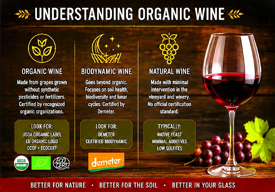 understanding organic wines